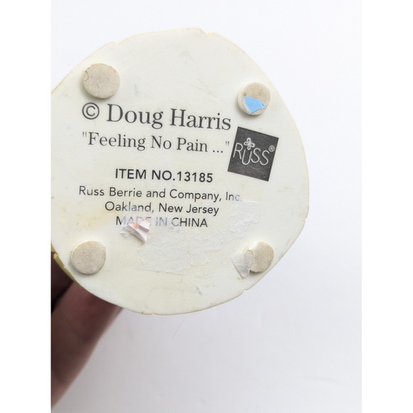 Doug Harris Russ Nurse Feeling No Pain Figurine 7" Funny Weird Bedpan Vtg 1999 - Picture 12 of 14